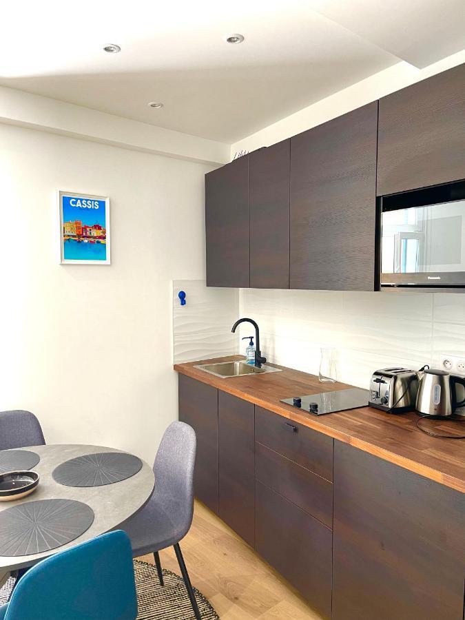 Fanny - Hyper Centre - Wifi - 4 Personnes Apartment Cassis Luaran gambar